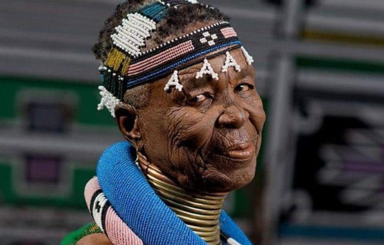 Dr. Esther Mahlangu a multi-award winning visual artist